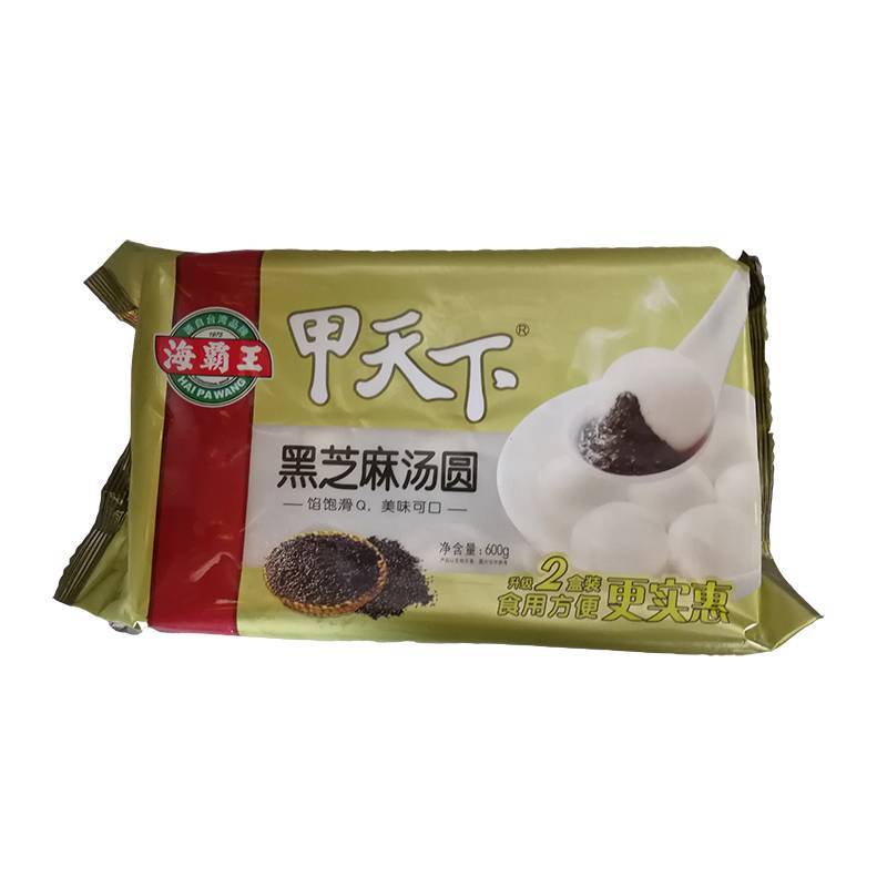 海霸王甲天下黑芝麻味汤圆  600g/包