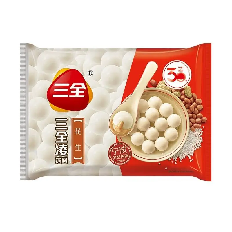 三全凌汤圆花生糯米汤圆 455g/包