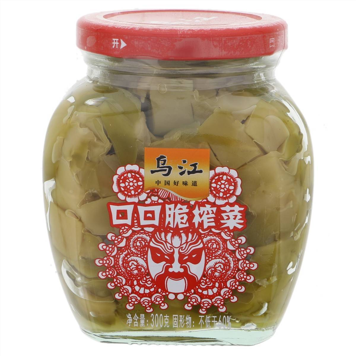 不辣乌江口口脆榨菜 300g/瓶