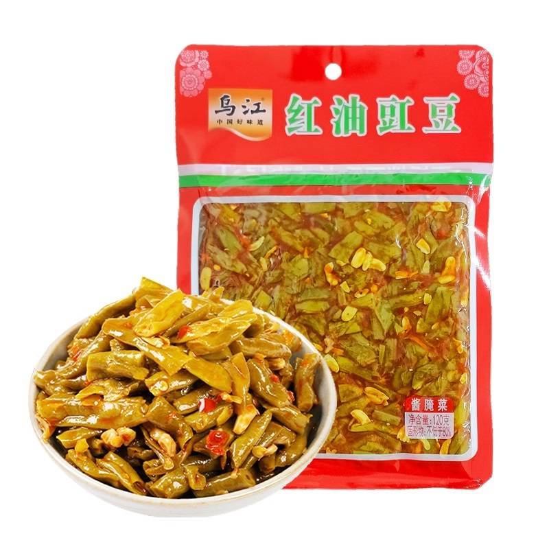 买一送一  乌江 下饭菜 红油豇豆 120g/包