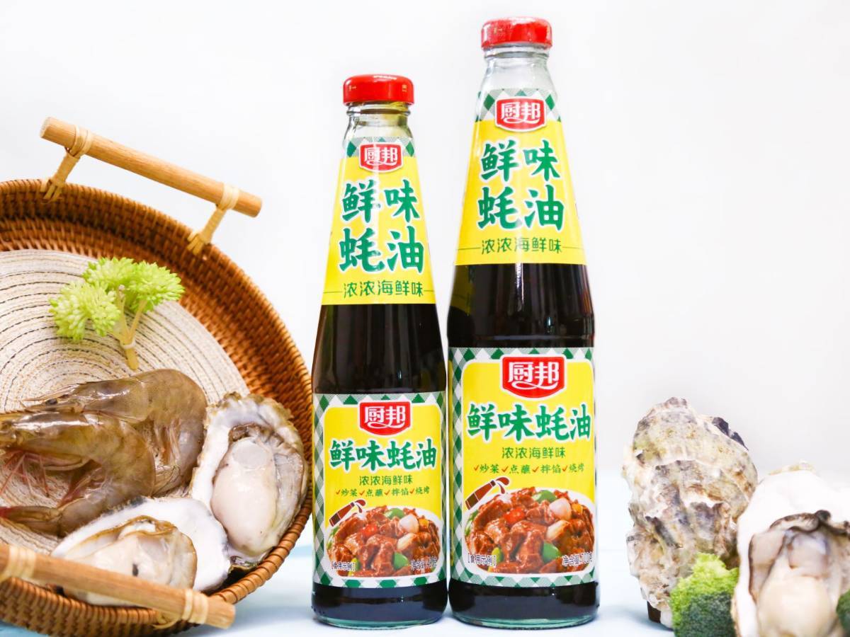 厨邦鲜味蚝油   490g/瓶