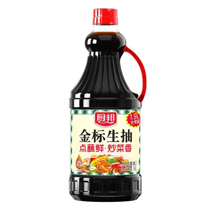 厨邦金标生抽1.9L/瓶