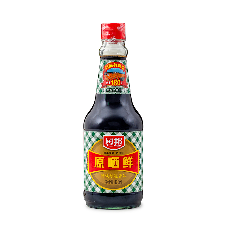 厨邦原晒鲜特级酱油   820ml/瓶