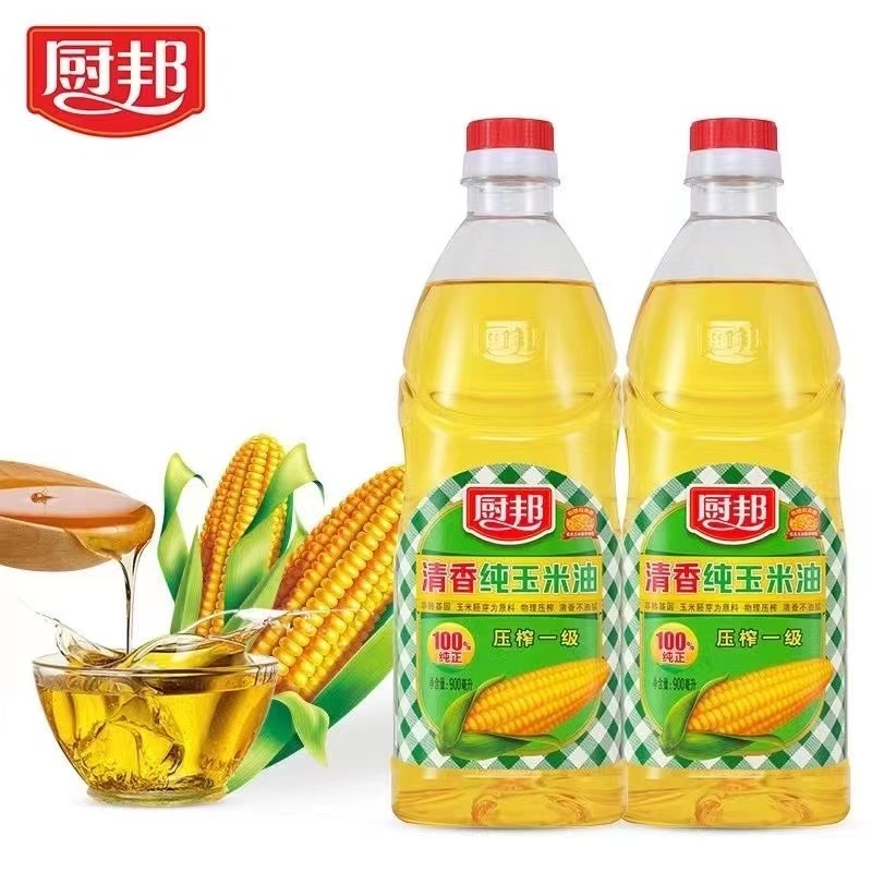 厨邦食用油纯玉米油   900ml /瓶