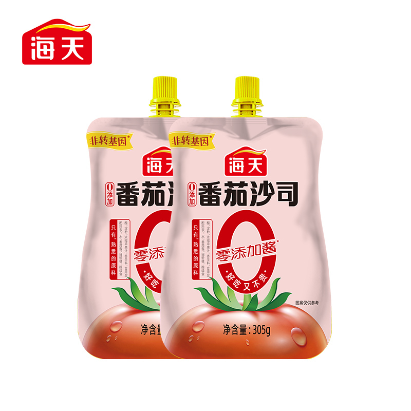 海天零0添加番茄沙司   305g/袋