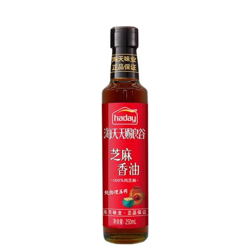 海天天赐良谷芝麻香油   250ml/瓶