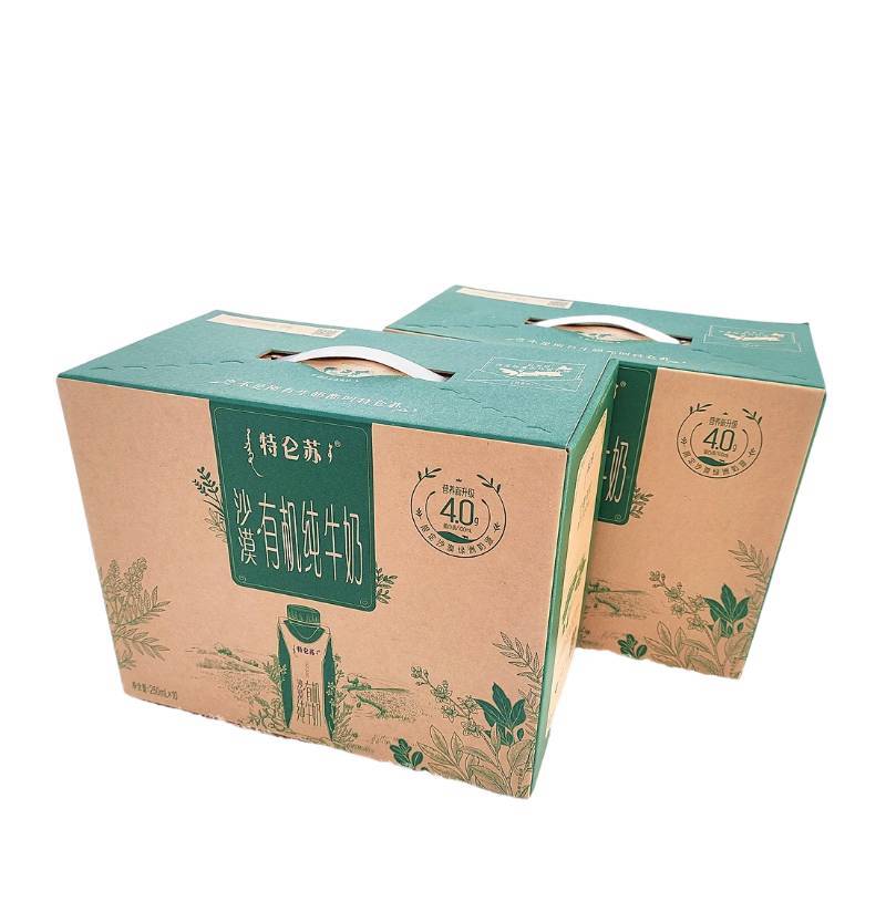 蒙牛特仑苏沙漠有机纯牛奶  250ml*12瓶/箱  