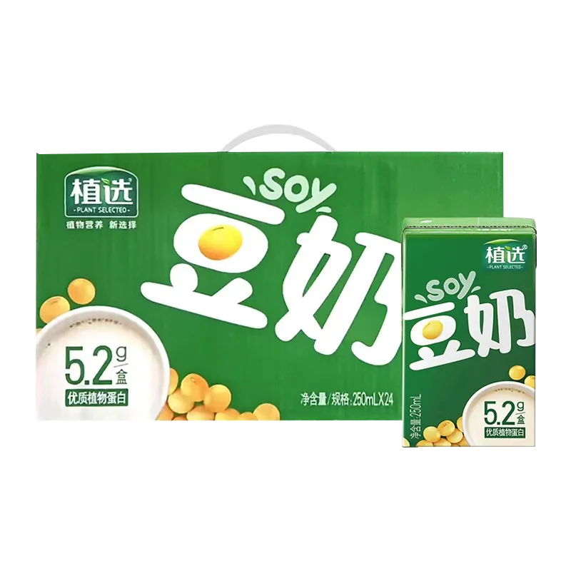 植选豆奶蛋白饮品 250ml*24盒原味