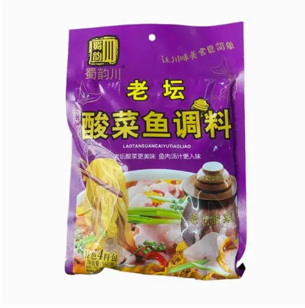 蜀韵川老坛酸菜鱼调料350g 1/包