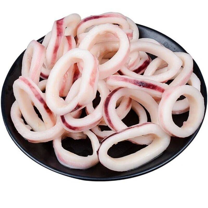 冰冻鱿鱼圈速冻鱿鱼圈   450g- 500g/份