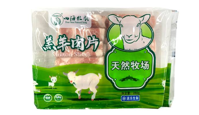 四季牧歌   牛肉卷肥牛卷  280g/盒