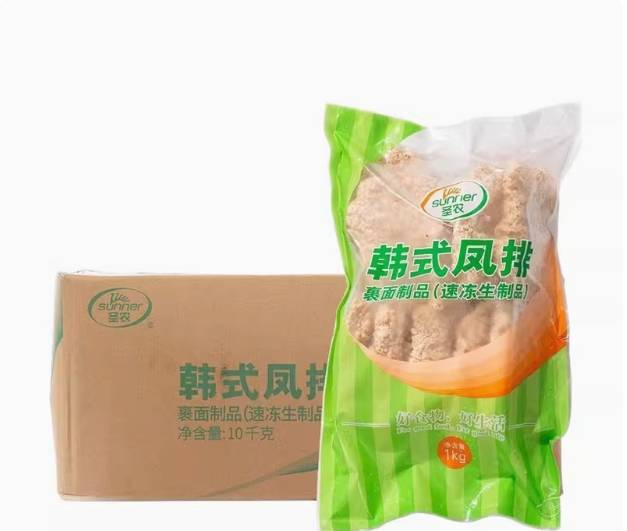 凤排  鸡排 1kg/包半成品