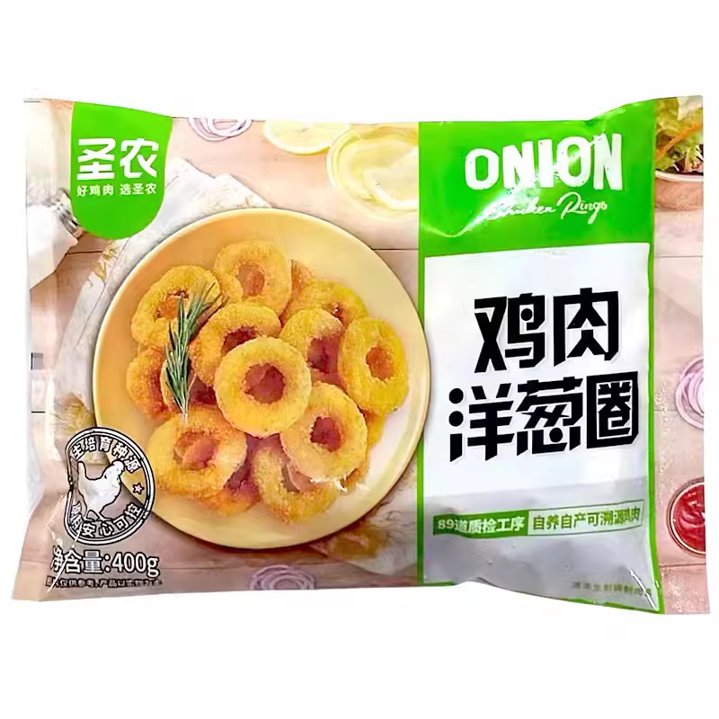 圣农鸡肉洋葱圈  400克/包 