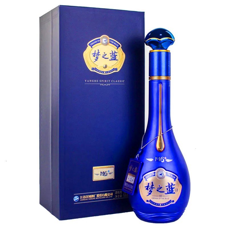 洋河 梦之蓝M6+ 52度 550ml 单瓶装