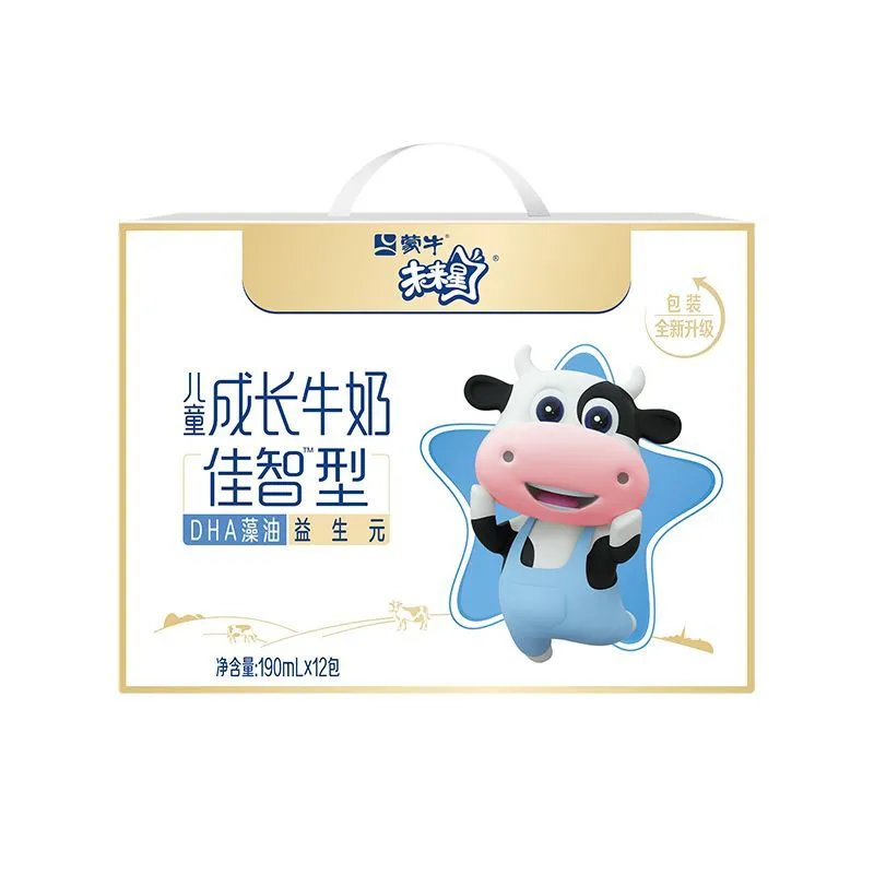 蒙牛未来星佳智型190ml×12盒儿童营养学生牛奶 1/件