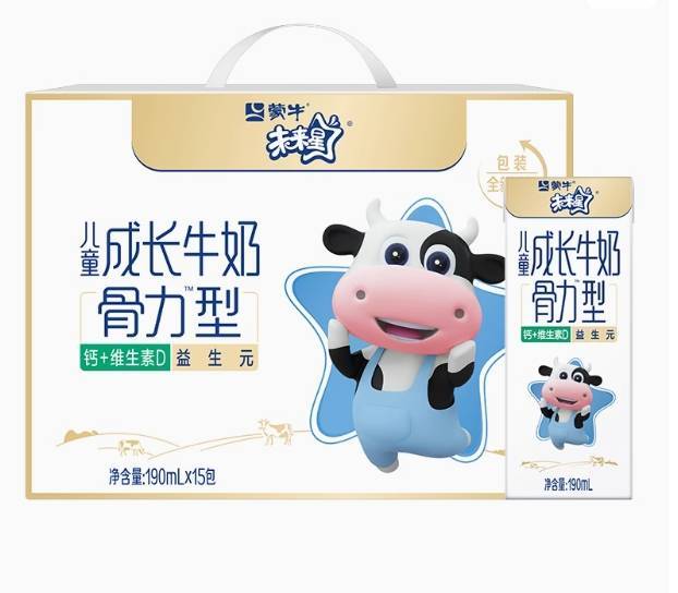 蒙牛未来星骨力型190mlx15盒/件