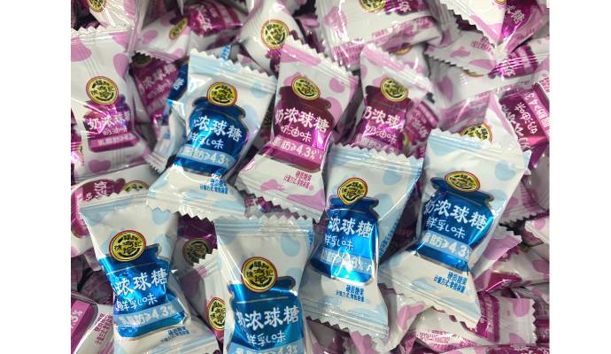 【29.8元散称】徐福记奶浓球糖    450g-500g/份