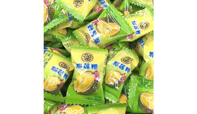 【29.8元散称】徐福记榴莲糖硬糖  450g-500g/份