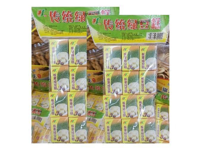 正宗传统板栗绿豆糕   225g/包