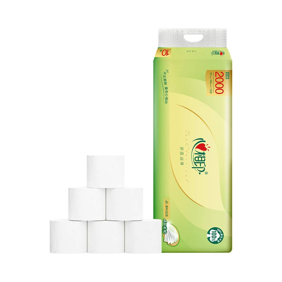 心相印心柔2000克10粒实芯卷纸 1/提