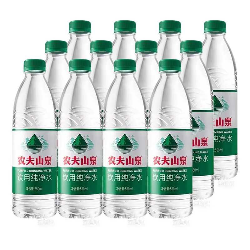农夫山泉纯净水绿瓶550ml*12 1/提