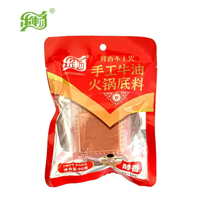 乐畅醇香手工牛油火锅底料90g 1/包