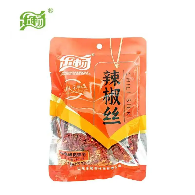 乐畅辣椒丝调料原料   65g/包   