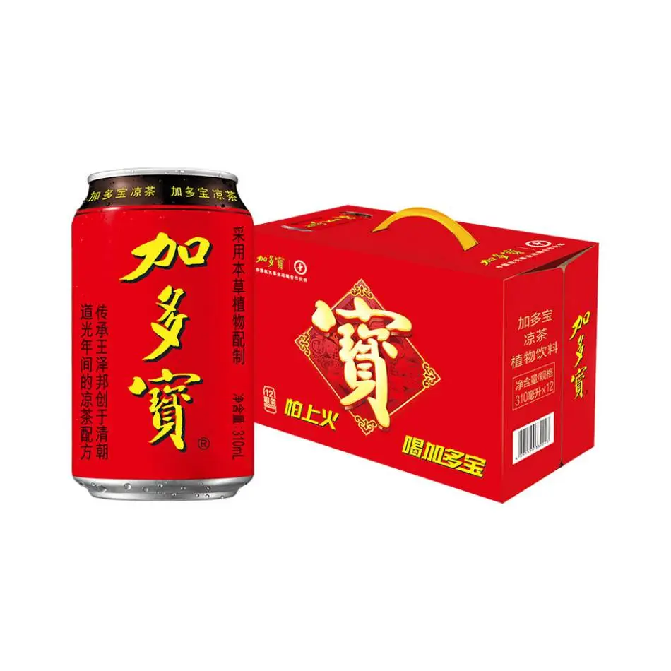 加多宝凉茶饮料310ml*12罐 1/件