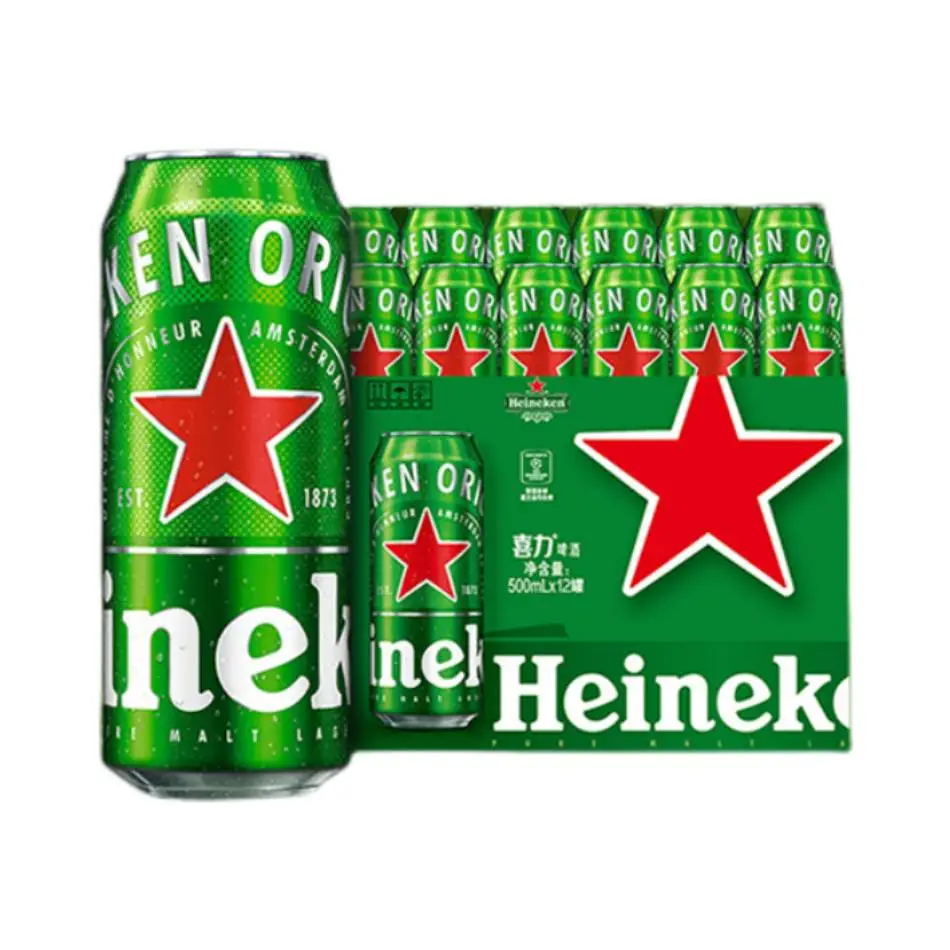 喜力啤酒500m*12罐 1/件