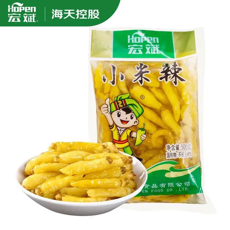 宏斌小米辣泡椒500g 1/包