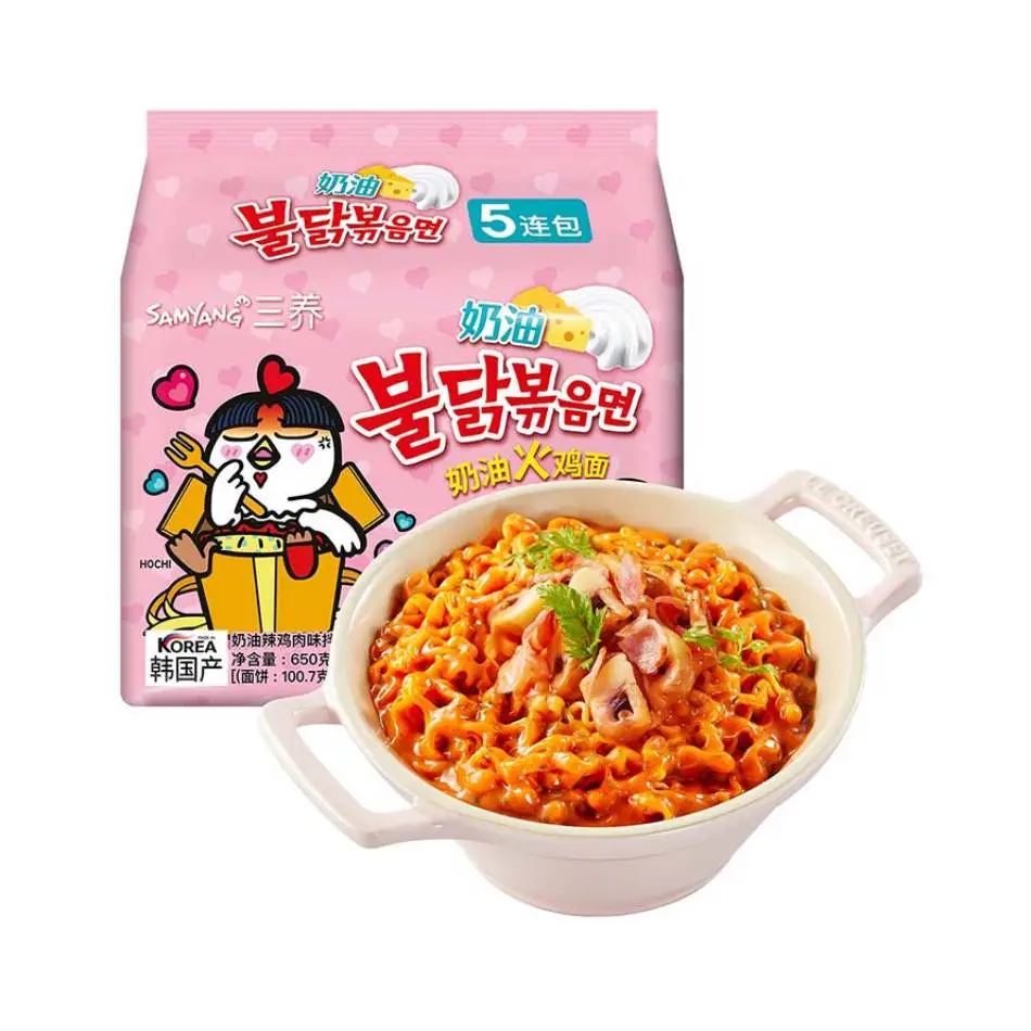 三养火鸡面(奶油味)130g*5包 1/袋