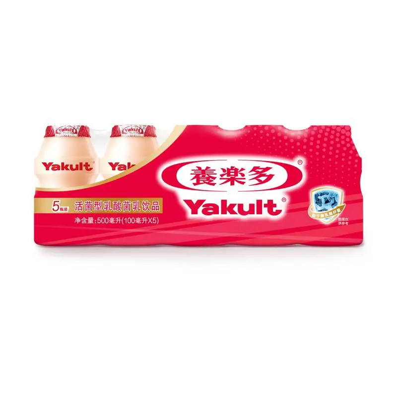 养乐多活菌型乳酸菌乳饮品100ML*5瓶 1/排