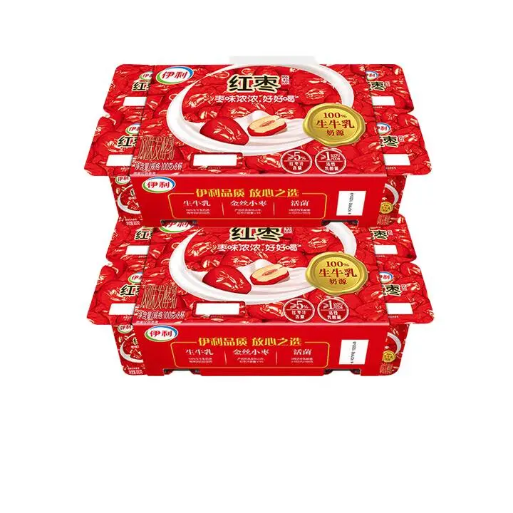 伊利红枣风味发酵乳100g*16杯 1/组