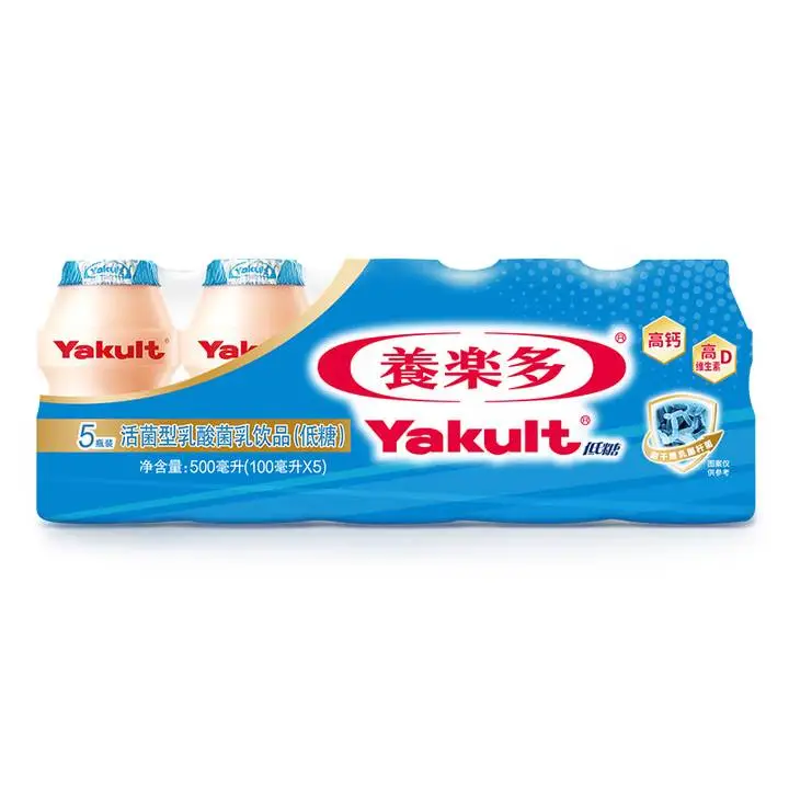 养乐多乳酸菌饮品（低糖）100ml*5瓶 1/排