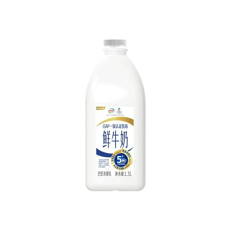 伊利桶装鲜牛奶1.5L 1/瓶