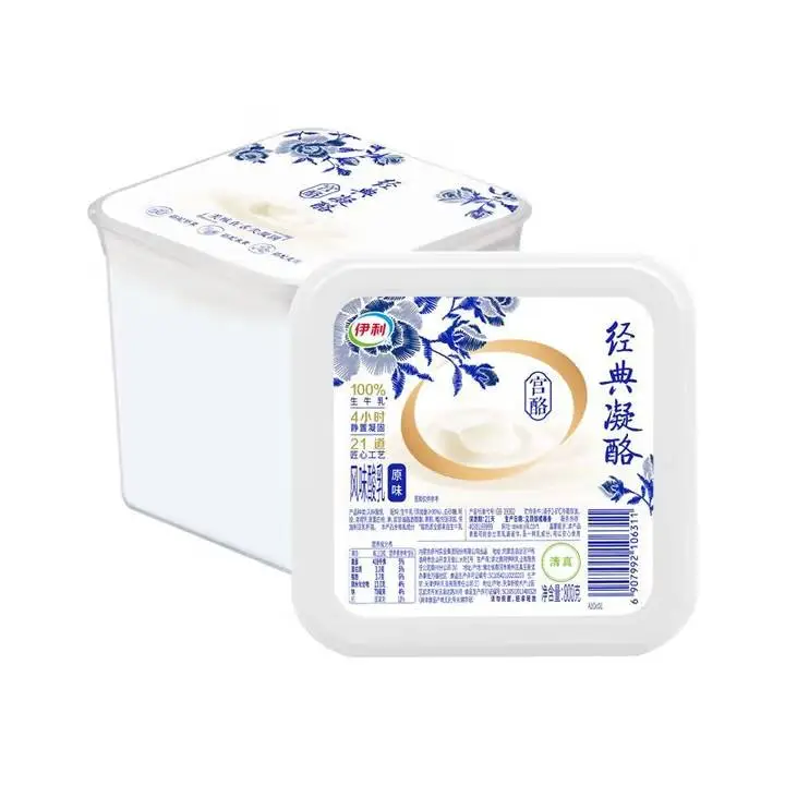 伊利经典凝酪原味酸乳800g 1/罐