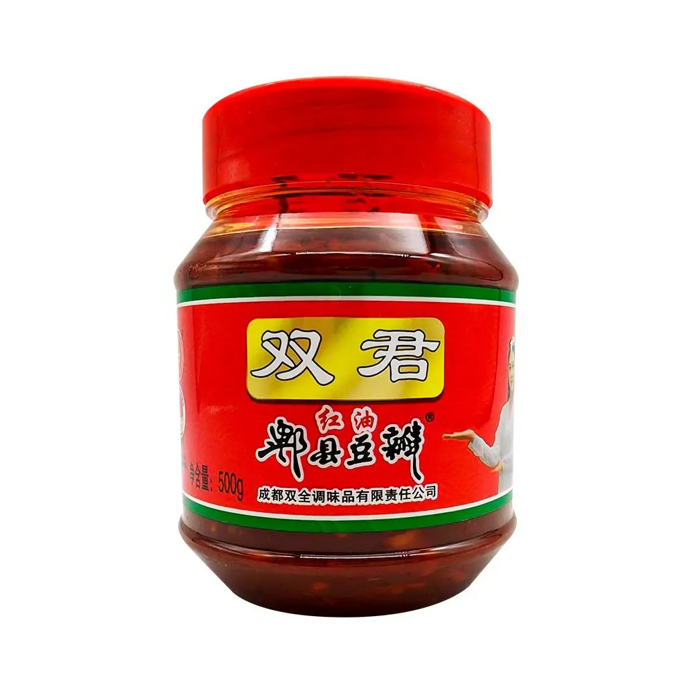 双君红油郫县豆瓣500g 1/瓶