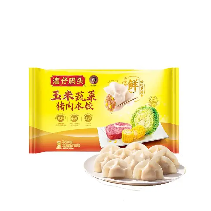 湾仔码头玉米蔬菜饺720g 1/袋