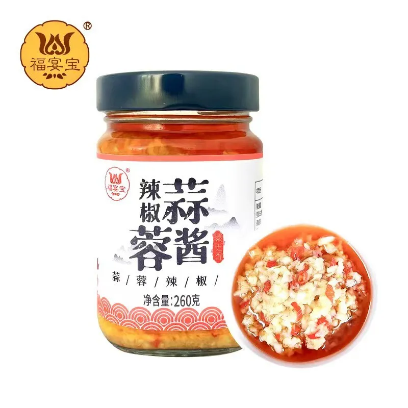 南京福宴宝蒜蓉辣椒酱鲜辣酱    260g/瓶 