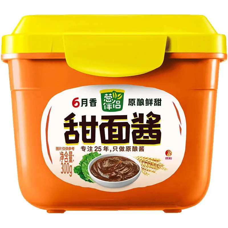 欣和葱伴侣六月香甜面酱 300g/盒