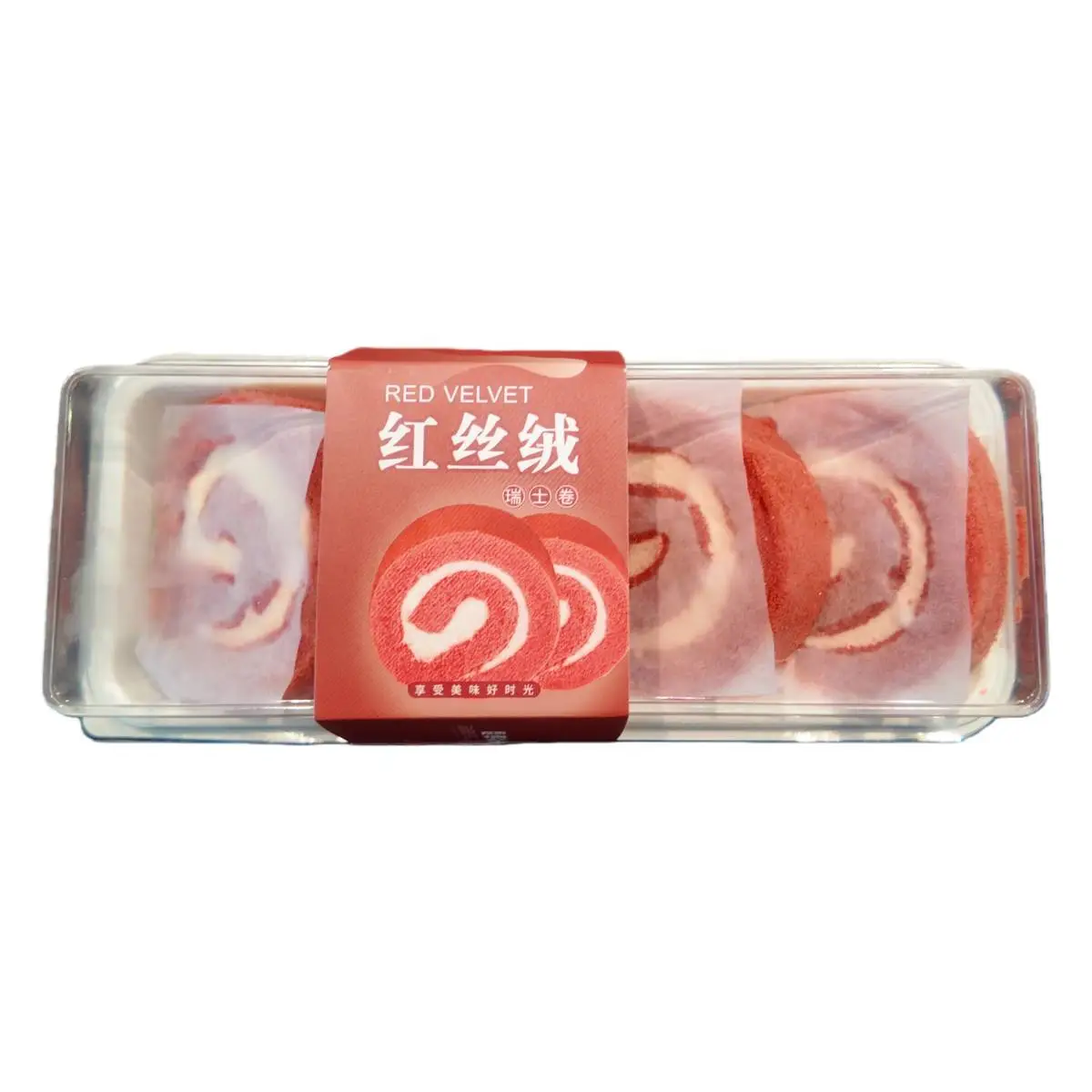 瑞士卷（红丝绒）4块 1/盒