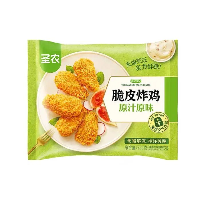 圣农原汁原味脆皮炸鸡250g 1/包