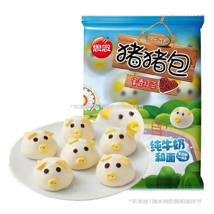 思念猪猪蜜香红豆包300g 1/包