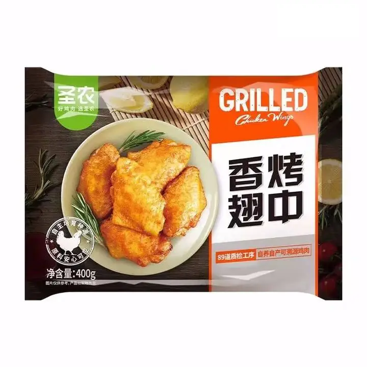 圣农美厨香烤翅中400g 1/包