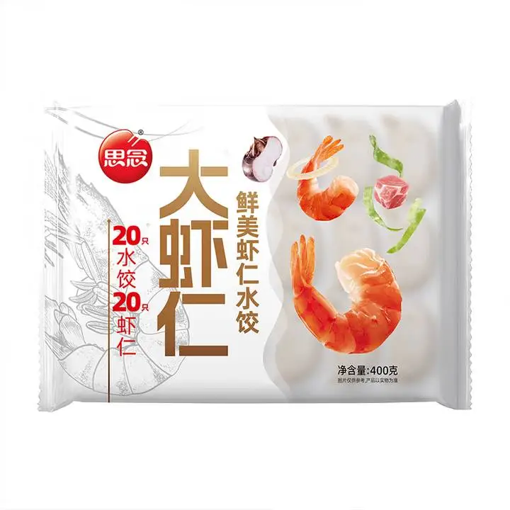 思念大虾仁鲜美虾仁水饺400g 1/包