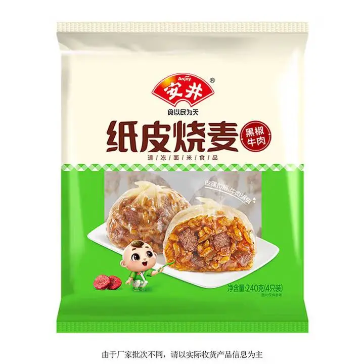 安井纸皮烧麦(黑椒牛肉)240g 1/包