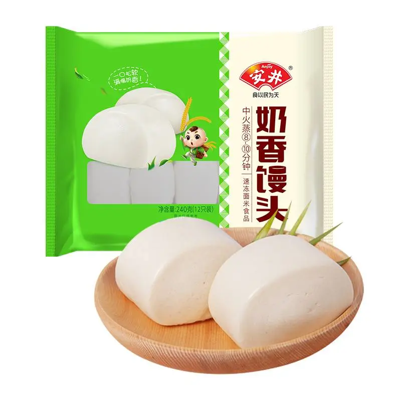 安井牛奶馒头240g 1/包