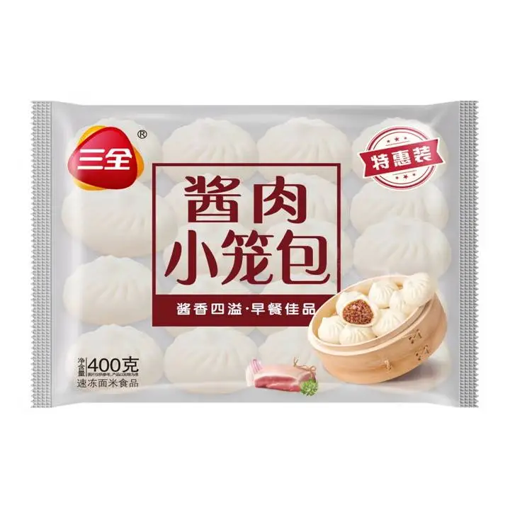 三全发面酱肉小笼包400g 1/包