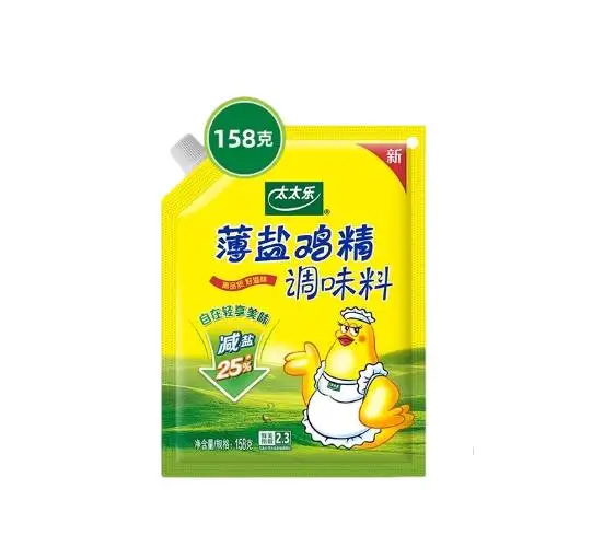 太太乐加嘴薄盐鸡精调味料 158g/袋