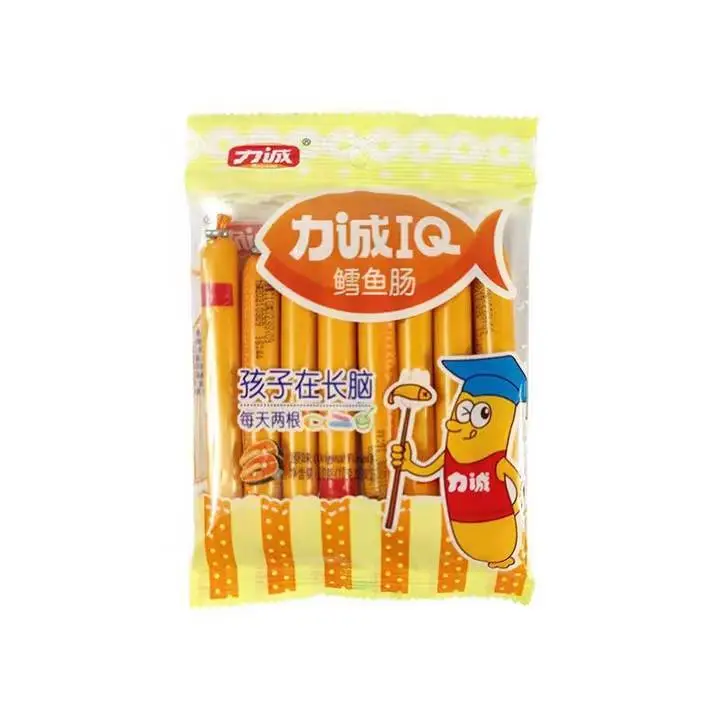 力诚袋装鳕鱼肠（原味）80g 1/包